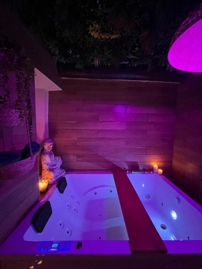 Le Balneo Jacuzzi Vieil Antibes Safranier Lägenhet Exteriör bild